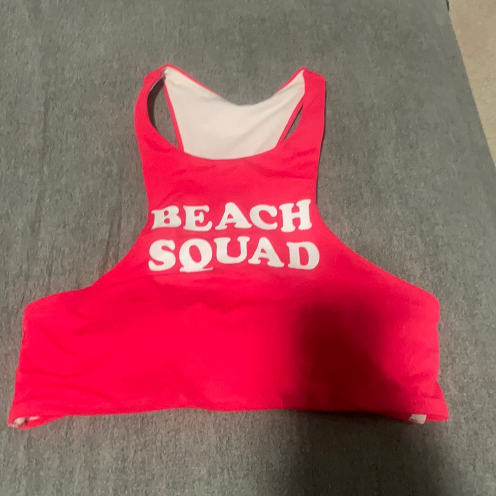 Pink Swim Top